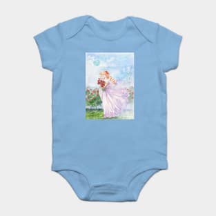 Princess Serenity with Roses Baby Bodysuit